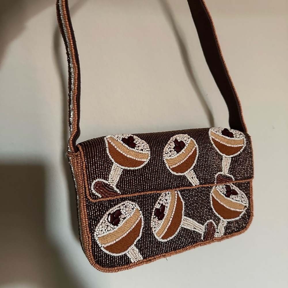 Anthropologie beaded bag